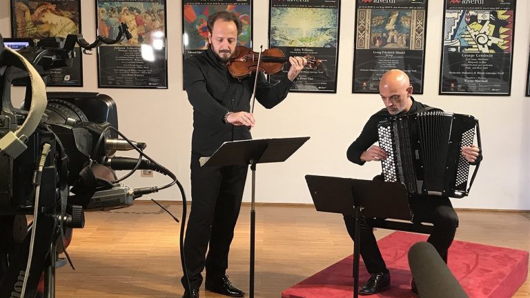 Luca Santaniello e Davide Vendramin