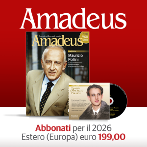 Abbonamento Estero (Europa) Amadeus (11 numeri + 11 cd inediti da gennaio a dicembre 2026)