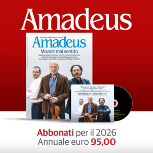 Abbonamento Annuale Amadeus (11 numeri + 11 cd inediti da gennaio a dicembre 2026)