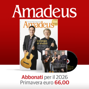 Abbonamento Primavera Amadeus (8 numeri + 8 cd inediti, da aprile a dicembre 2026)
