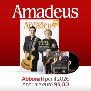 Abbonamento Annuale Amadeus (11 numeri + 11 cd inediti da gennaio a dicembre 2026)