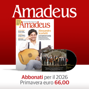 Abbonamento Primavera Amadeus (8 numeri + 8 cd inediti, da aprile a dicembre 2026)