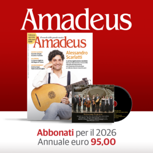 Abbonamento Annuale Amadeus (11 numeri + 11 cd inediti da gennaio a dicembre 2026)
